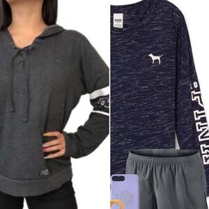 2 VS PINK Long Sleeve tops Hoodie